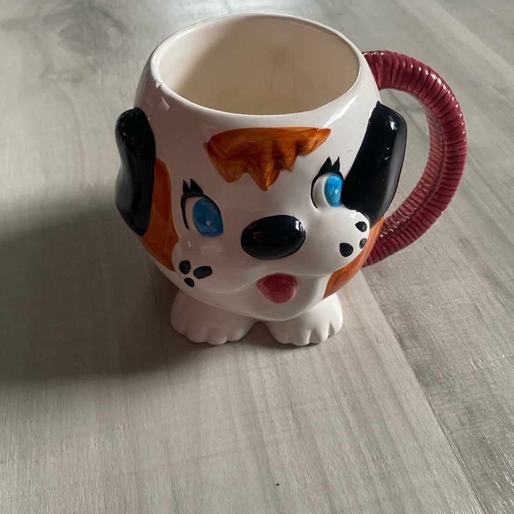 nestile carnation coffee mug 4” length dog figure - Picture 5 of 7
